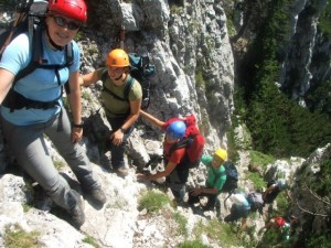 Utrinek z mladinskega tabora