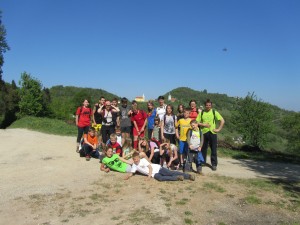 Gasilska z Žusmom v ozadju