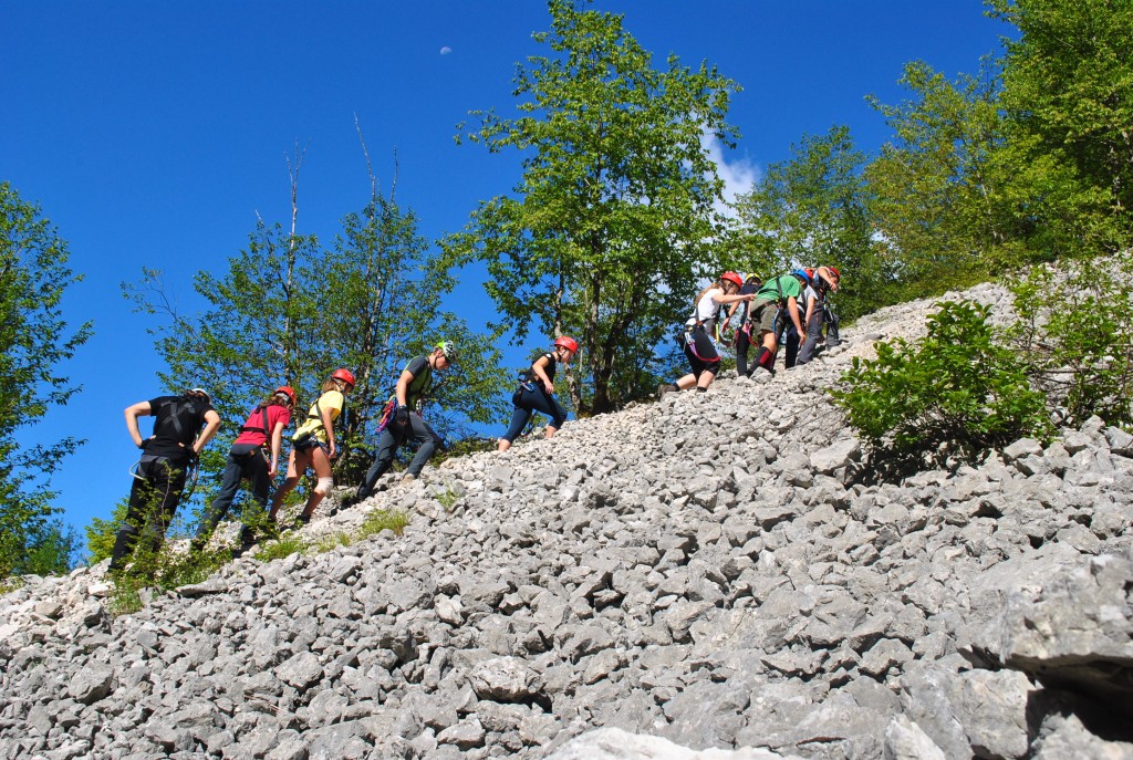 V popolni opremi na ferato