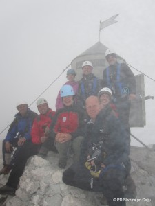 Okrnjena zasedba na vrhu Triglava