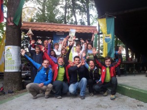 Zadovoljna posadka PD Slivnica SPOT-a 2014