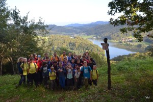 Polovična četica tabora 2014 na Gradiču